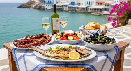 Traditional Cuisine Concept with Authentic Recipes, Cultural Heritage and Regional Flavors