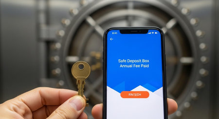 Banking and FinTech Concept with Digital Finance, Secure Transactions and Financial Innovation