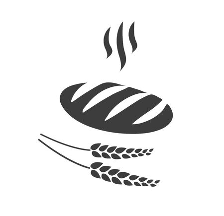 Bread icon vector illustrationのイラスト素材