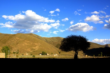 Western China Shangri-La and the beauty of nature travel