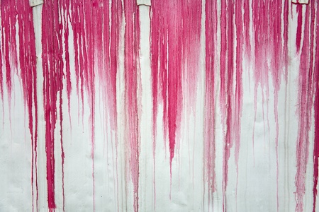 Wet Paint on the whiteの写真素材