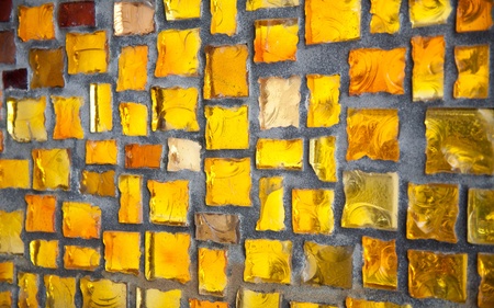 weathered tile stone wall for backgroundの写真素材