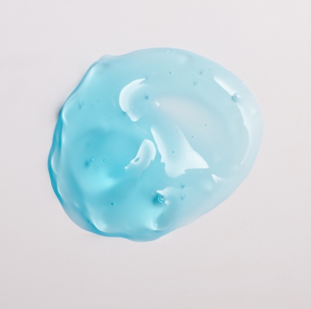 Maintenance cosmetics/shapes of Body lotion concept/blue jelの写真素材