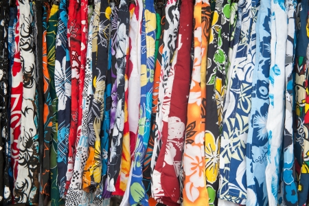 The pattern of the summer beach pantsの写真素材