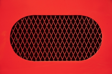 steel fence/red steel fenceの写真素材