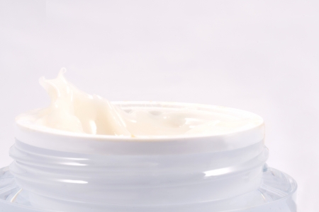 Maintenance cosmetics/shapes of Body lotion concept/の写真素材