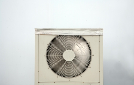 air conditionar behind the wall