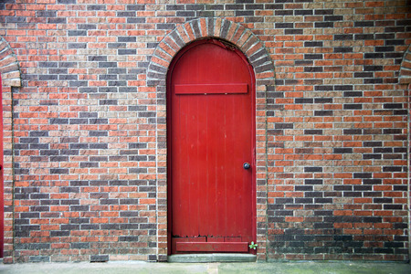 old door wall of wild west