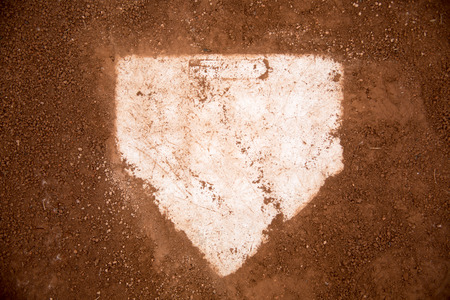 baseball field /red dirtの写真素材