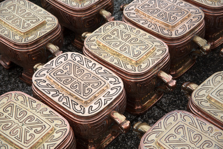 Bronzes of the ceremony/chinese style Bronzes of the ceremonyの写真素材