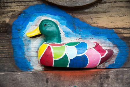 Wood carving scene Wood carvingの写真素材