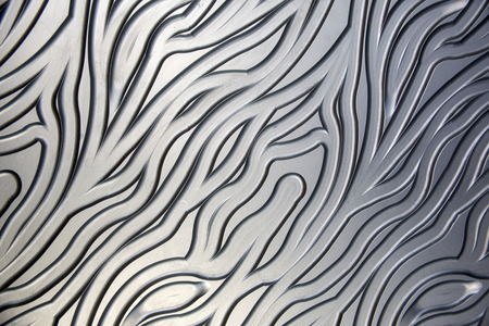 wave texture on wallの写真素材