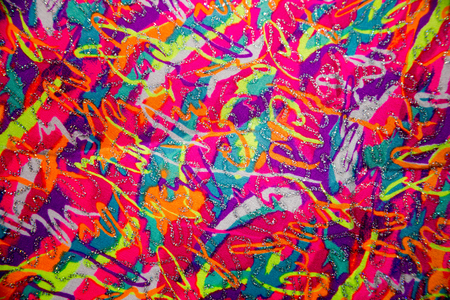 fabric texture of traditional lantern festival sceneの写真素材