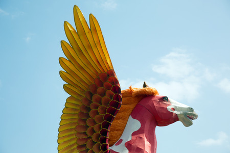 setting of traditional lantern festivalの写真素材