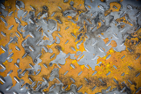 Seamless steel diamond plate textureの写真素材