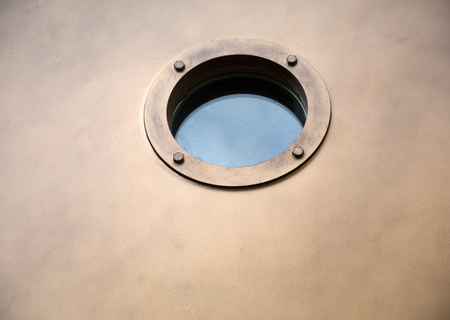 bronz door /door lockの写真素材