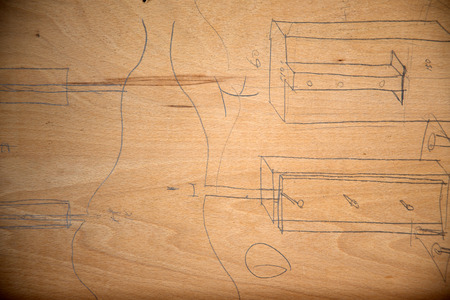 wood window backgroundの写真素材