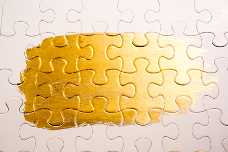 gold acrylic textured painting backgroundの写真素材