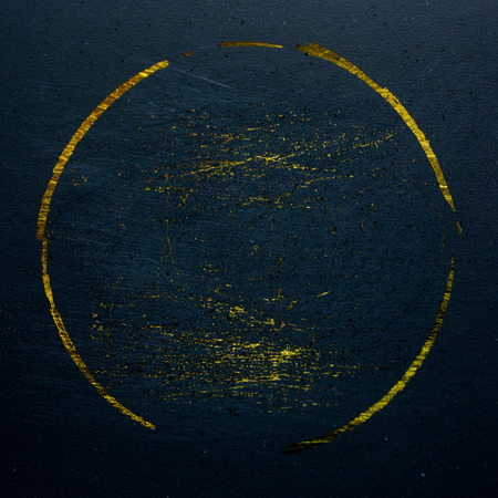 gold painting backgroundの写真素材