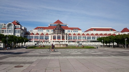 The Spa House in Sopot, Poland.の素材