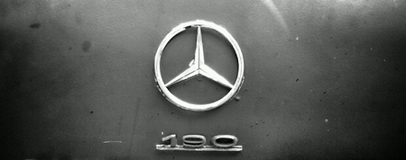 Vintage car. Exhibition of vintage cars from the stables of Mercedes