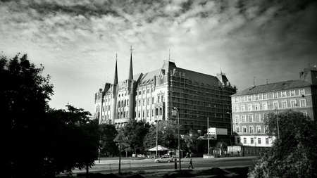 Architecture in Szczecin, Stettin, Poland.の素材