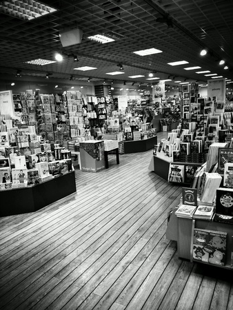 Bookshop interior