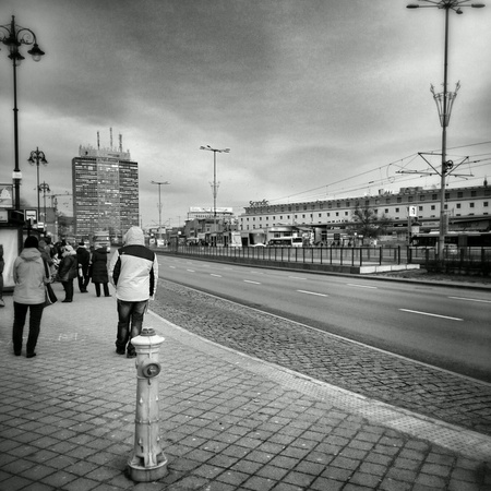 City life. Gdansk, Poland.の素材