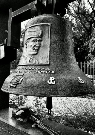 Warsaw Rising Museum. The Monter bell.