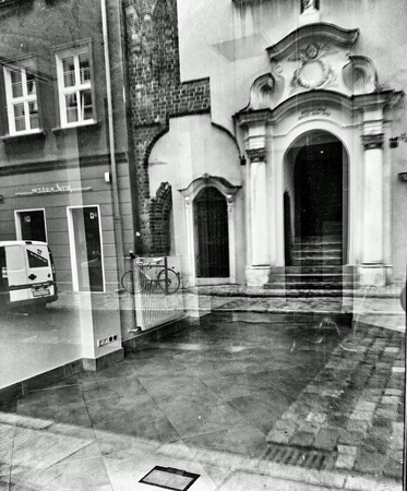 Sightseeing Poznan.  Old town district, Poznan, Poland.の素材