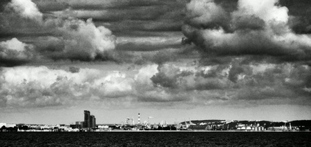 Gulf of Gdansk, Baltic sea.の素材