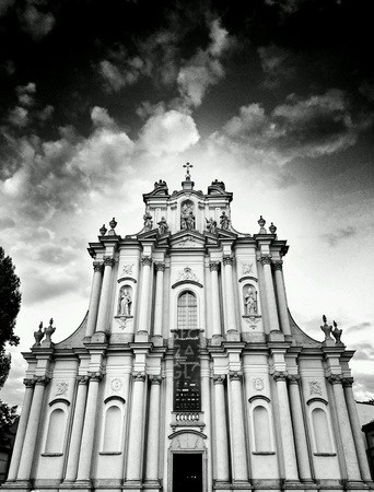 Sightseeing Warsaw, tourism in the capital of Poland. Warsaw, Poland.の素材