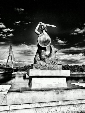 Sightseeing Warsaw, tourism in the capital of Poland. Warsaw, Poland.の素材