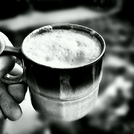 The cup of coffee.の素材