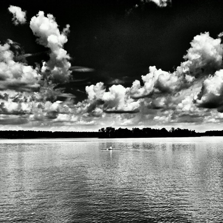 Wolsztyn lake, Poland.の素材