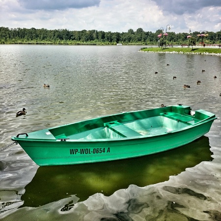 Wolsztyn lake, Poland.の素材