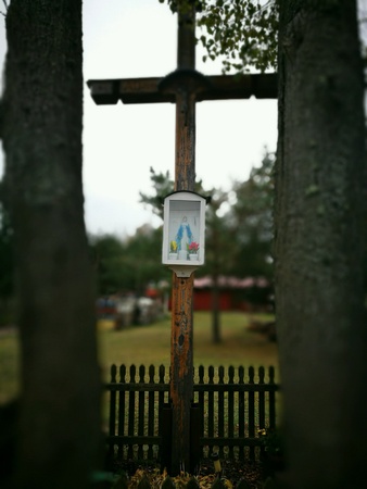 The Saint Madonna village chapel.の素材