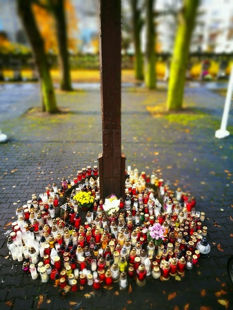 All Saints day. Very important holiday in Catholic Poland.の素材