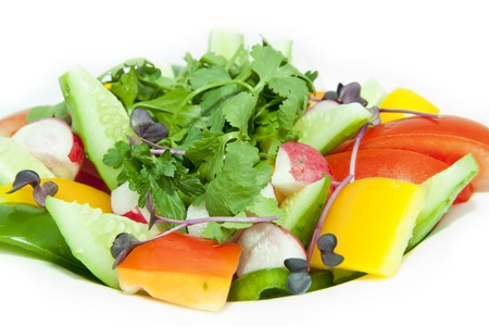 Group of different fruit and vegetablesの写真素材