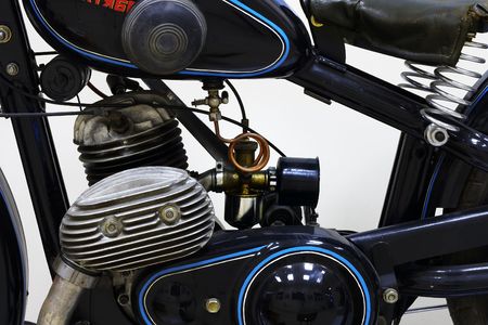 vintage motorcycle of 1930s from USSR