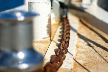 anchor chainの写真素材