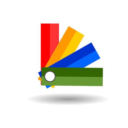 Panton flat vector icon on white background with shadowのイラスト素材