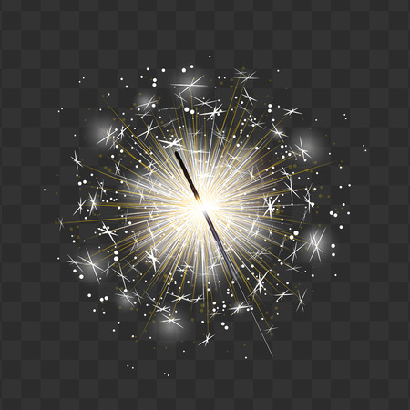 Abstract burning bengal light vectorのイラスト素材