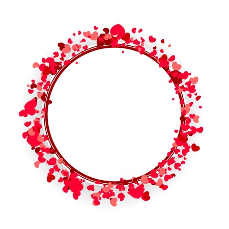 Valentine Day cute backgroundのイラスト素材