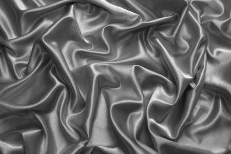 Satin metallic-colored fabricの写真素材