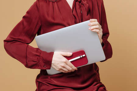 White and orange pills lie around an open notepad. flat lay.の写真素材