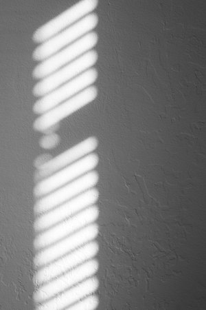 Abstract background with streaks of light blindsの写真素材
