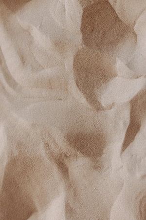 Brown sand that have wind blowed mars on surface use for background