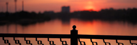 City at night - blur photo,Bokeh backgroundの写真素材