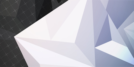 abstract colorful geometric background rumpled low poly style triangular polygonal raster graphicの写真素材